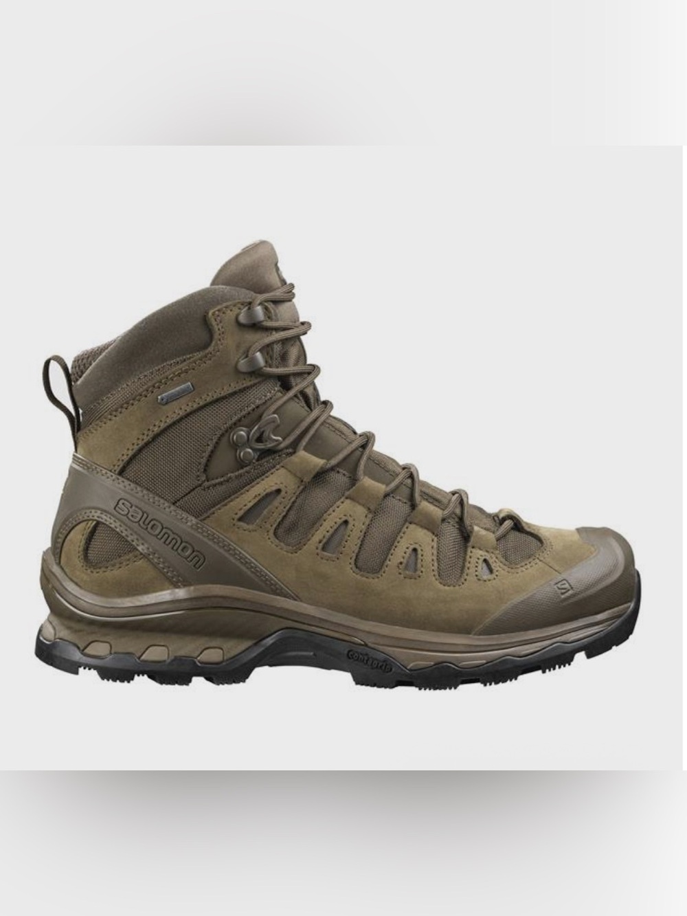 NWB Men's Salomon Quest 4D Forces 2 GTX EN Boots Chocolate Brown *see actual pic